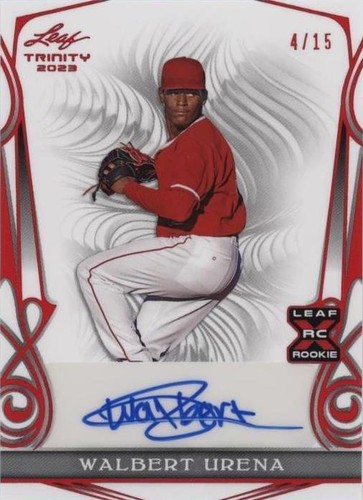 2023 Leaf Trinity - Walbert Urena #BA-WU1