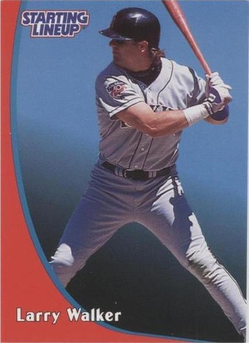 1998 Starting Lineup Cards - Larry Walker #33