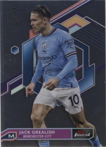 Jack Grealish 2023-24 Topps Superstars Super Rare /199 card