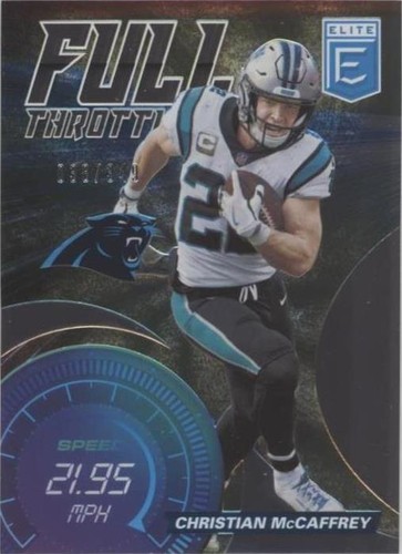 2021 Panini Donruss Elite Christian McCaffrey #FT2