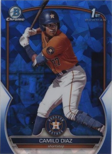 2023 Bowman Chrome Sapphire Edition - Camilo Diaz #BCP-186