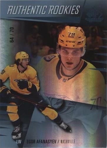 2023-24 Upper Deck SP Game Used - Egor Afanasyev #214