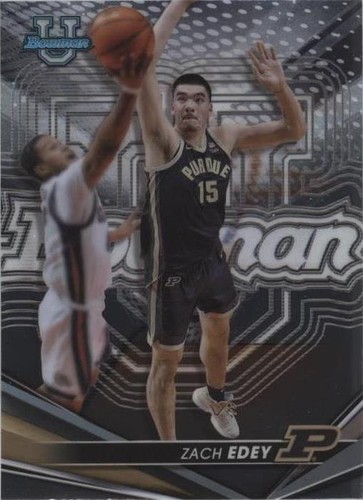 2022-23 Bowman University Best - Zach Edey #74