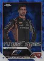 2023 Topps Chrome Sapphire Edition Formula 1 - Juan Manuel Correa #91