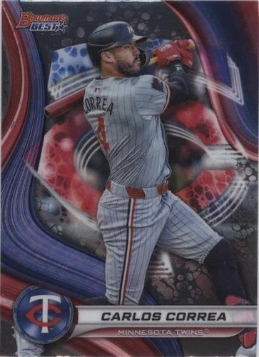 その他 CARLOS CORREA bowman refractor auto 2024 Bowman's Best #40 Carlos Correa Refractor | eBay