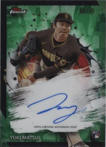 2024 Topps Finest - Yuki Matsui #FA-YM