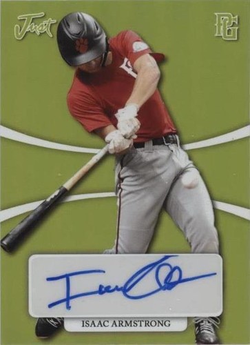 2022 Leaf Perfect Game National Showcase - Isaac Armstrong #GA-IA1