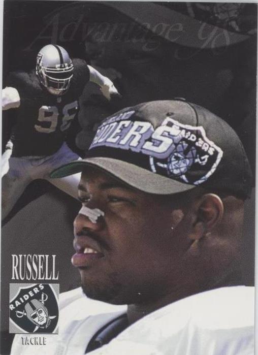 1998 Collector's Edge Advantage Darrell Russell #127