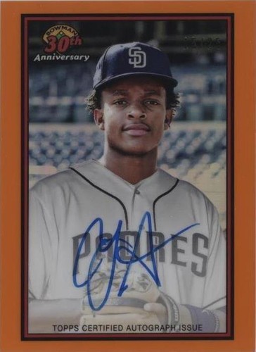 2019 Bowman Draft - C.J. Abrams #B30A-CJA