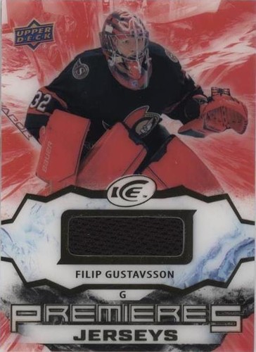 2021-22 Upper Deck Ice - Filip Gustavsson #IPA-FG