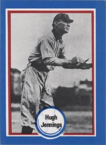 1976 Shakey's Baseball's Hall of Fame - Hughie Jennings #35
