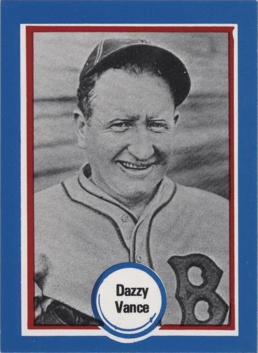 1976 Shakey's Baseball's Hall of Fame - Dazzy Vance #77