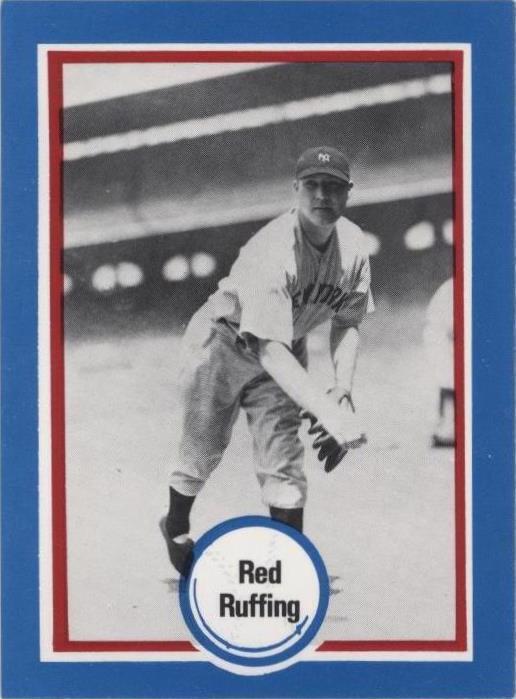 1976 Shakey's Baseball's Hall of Fame - Red Ruffing #105