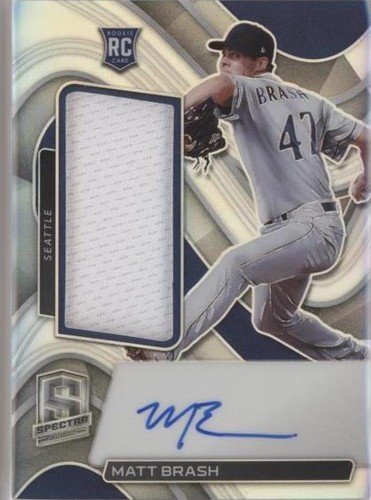 マット・ブラッシュ Matt Brash 2022 Panini Mosaic Baseball MATT BRASH Rookie White Reactive
