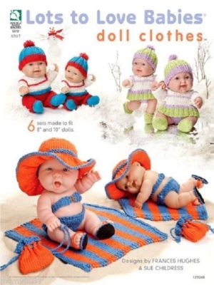 Knit Pattern Book LOTS to LOVE BABIES 8 & 10