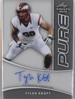 2015 Leaf Trinity Tyler Kroft #PA-TK1