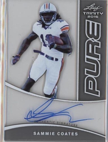 2015 Leaf Trinity Sammie Coates #PA-SC1