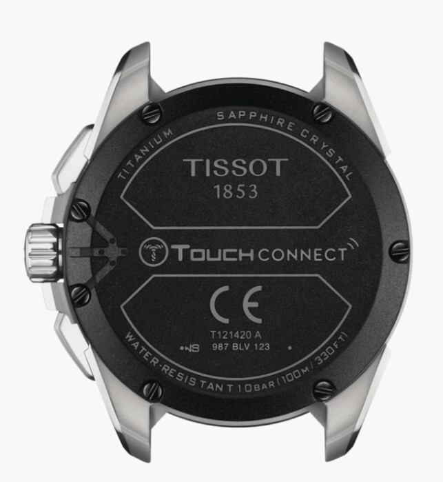 Pre-owned Tissot T-touch Connect Solar Touch Collection Watch T1214204705106