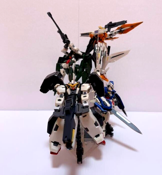 Gundam Exia, Kyrios, Dynames セット Gundam 00 Exia, Dynames, Kyrios Gunpla Custom Model Kit - Etsy