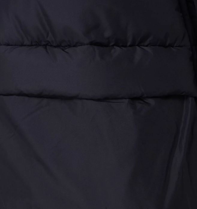 TOMMY HILFIGER TOMMY HILFIGER DAMEN WINTERJACKE STEPPKJACKE CURVY SORONA PAD LOGO COAT BLAU