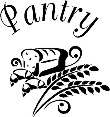 PANTRY Door Decal - kitchen decor