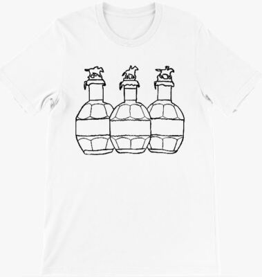 Blanton's Bourbon Bottle Tshirt, KY Whiskey Trail Buffalo Trace Whisky Shirt
