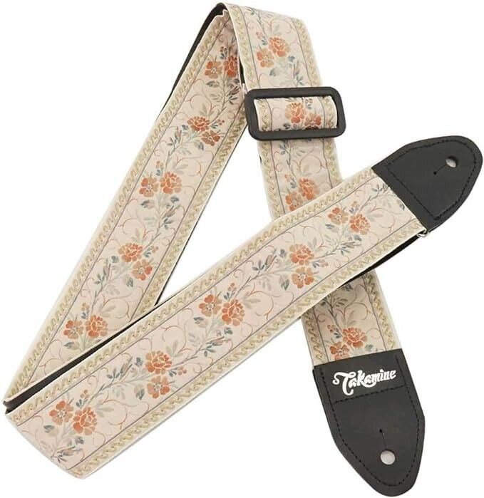 Tgs-6 Wh White Floral Pattern Free Shipping/return New