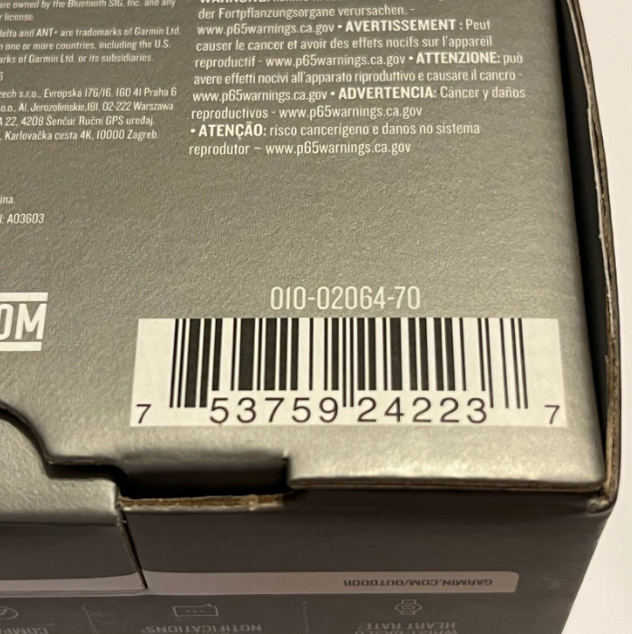 Garmin Instinct - Tactical - Rugged Outdoor GPS SmartWatch Black (#010-02064-70)