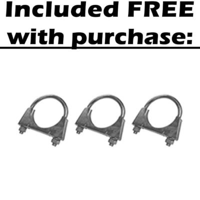 Exhaust with Muffler fits: 1996 - 1998 Grand Cherokee