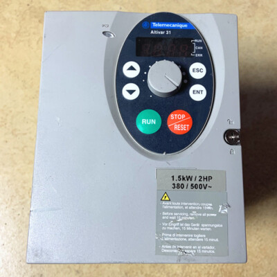 1pc used Model ATV31HU15N4A tested In Good Condition