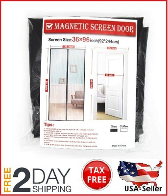 Other Window Accessories Magnetic Screen Door 36 X 96 Mosquito