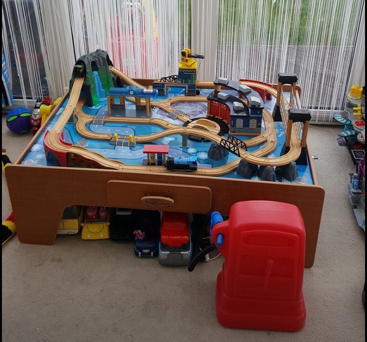 Toys r us train track table for sale Hebburn can deliver in Hebburn