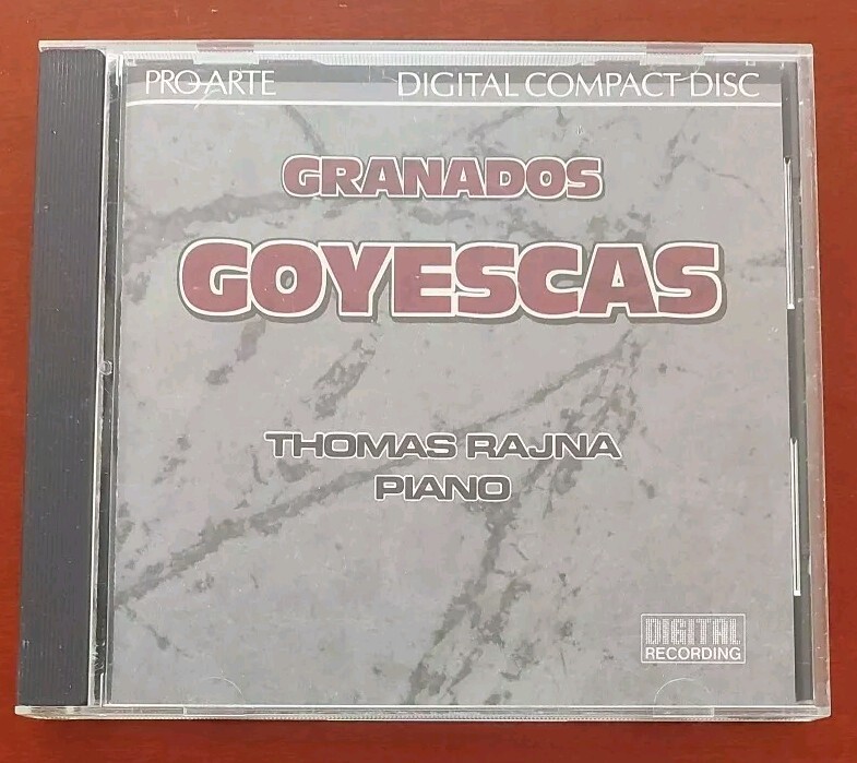 Granados Goyescas / Thomas Rajna  /  Piano - Cd