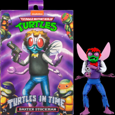 Teenage Mutant Ninja Turtles: Turtles in Time Baxter Stockman 7  Scale Figure