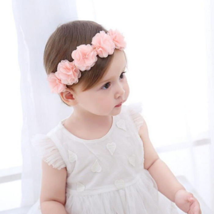 Cute Lace Flower Kids Baby Girl Toddler Headband Hair Band