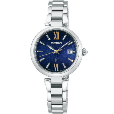 Pre-owned Seiko Lukia Ssqw085 Blue Eternal Blue Limited Women's Watch In Box