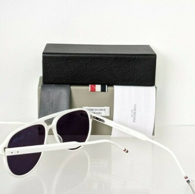 Pre-owned Dita Brand Authentic Thom Browne Sunglasses Tb 408-63-03 Wht Tbs408 Frame In Silver