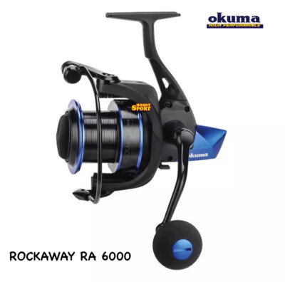 MULINELLO OKUMA ROCKAWAY RA 6000 SURFCASTING PESCA FONDO MARE LAGO FIUME