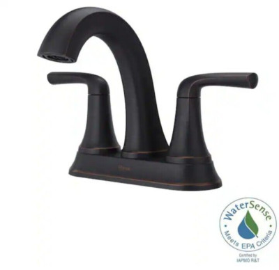Pfister Ladera Bathroom Faucet 2-Handle Tuscan Bronze LF-048-LRYY