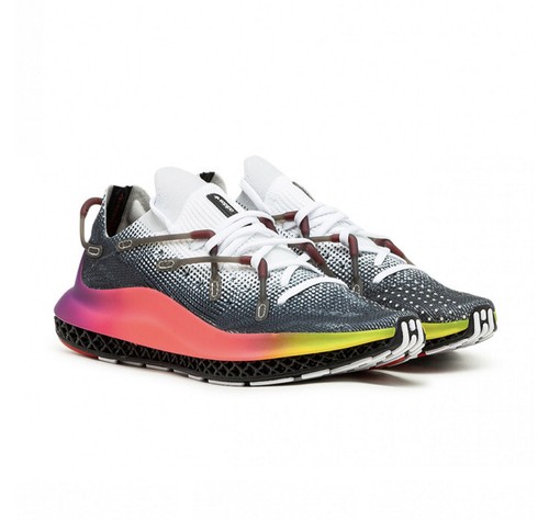 Adidas 4D fusio アディダス Adidas 4D Fusio Running Shoes Black / Orange / Pink Sz 11