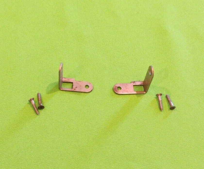 Vintage Victor Victrola Model VV-XIV Phonograph Storage Door Corner Protectors