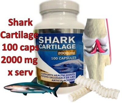 SHARK CARTILAGE-CARTILAGO 100 capsules support triple strength