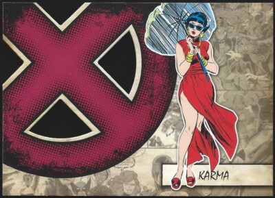 2011 Marvel Beginnings Series 1 X-MEN DIE-CUT Insert Card #X-26...KARMA