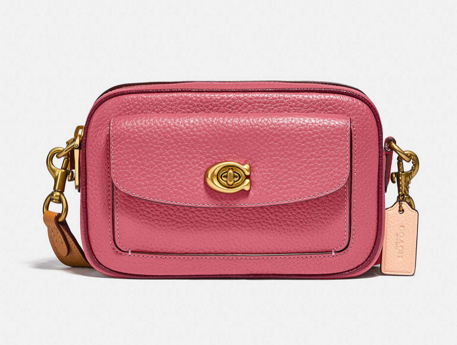 Coach Willow Camera Bag In Colorblock Leather Crossbody ~NWT