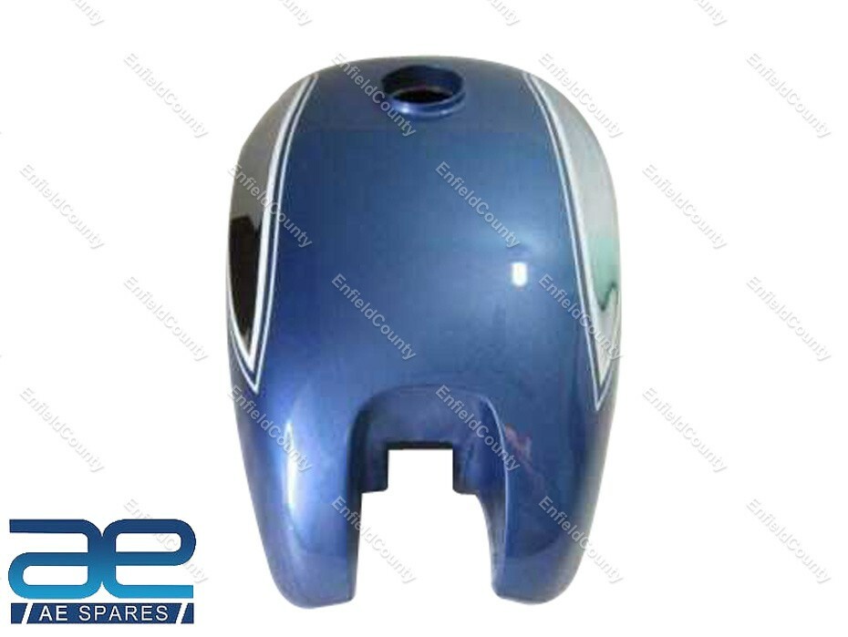For Ariel Square Four 1000cc Chrome and Blue Painted Fuel Petrol Gas Tank 