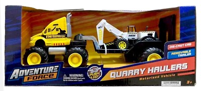 Adventure Force Quarry Haulers Truck & Digger Construction Set for Age: 3+  