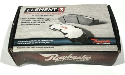 Raybestos Element 3 Disc Brake Pad Set W/ Hardware EHT383H