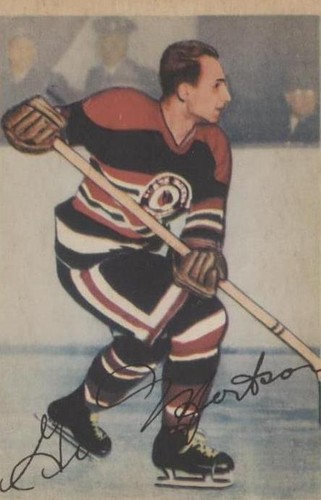 1953-54 Parkhurst - Gus Mortson #81