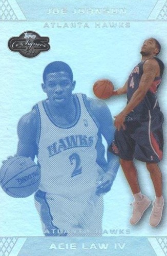 2007-08 Topps Co-Signers - Acie Law/Joe Johnson #71