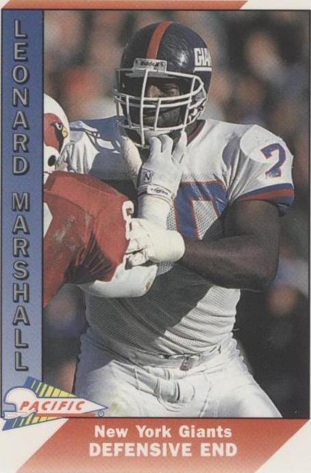 1991 Pacific Leonard Marshall #351